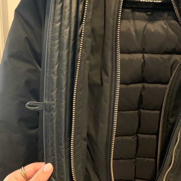MACKAGE Black Down Parka With Hood - Size M (Hardly Worn) VERY WARM - Picture 8 of 11